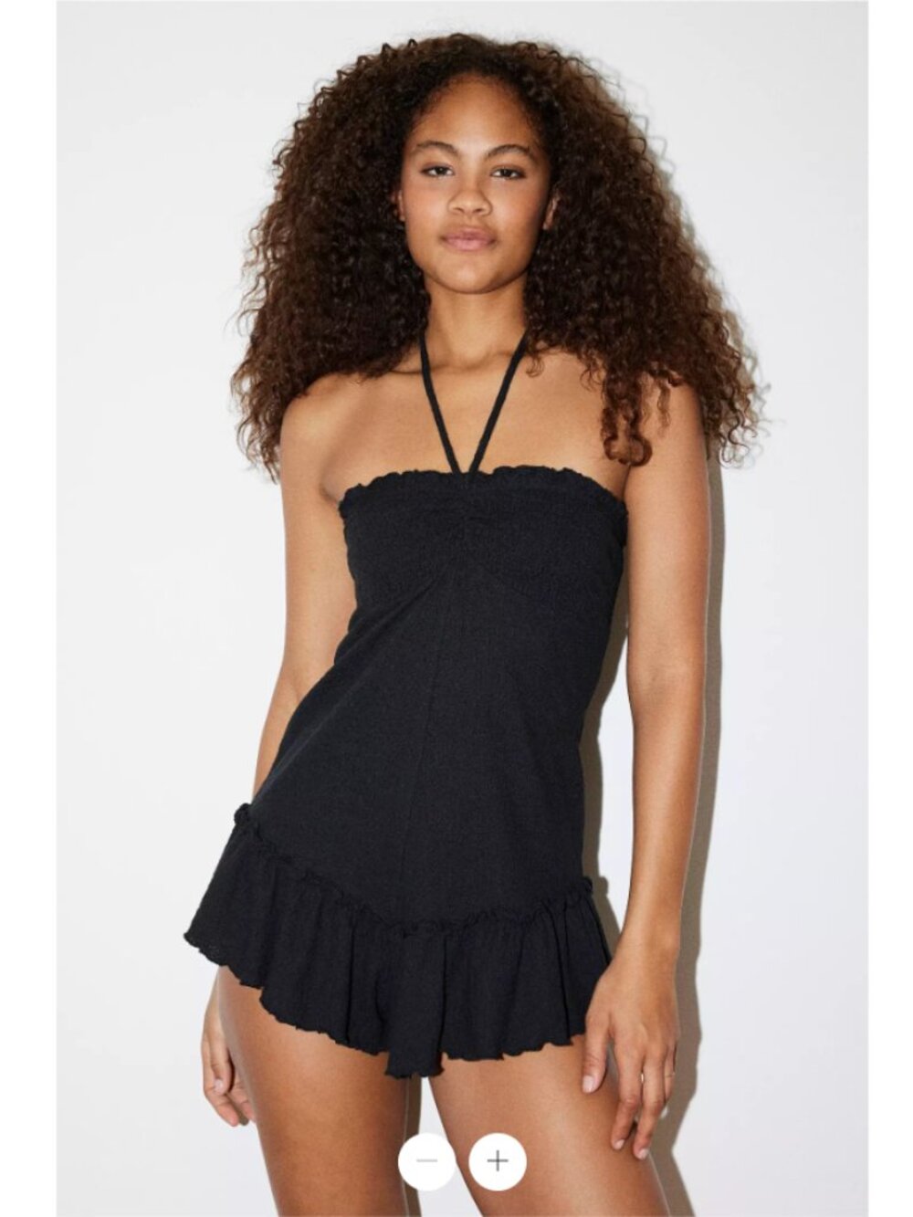 NWT Urban Outfitters x Out From Under Sandstorm Halter Romper One Piece SMALL
